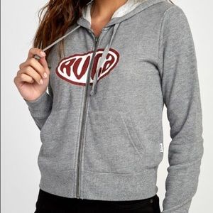 RVCA Women’s Slacker Zip Hoodie